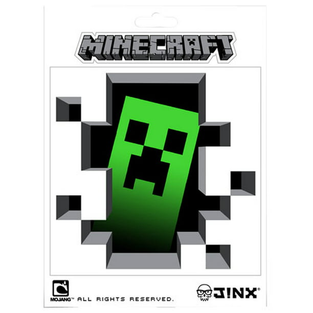 Minecraft Creeper Decal Vinyl Sticker for Car Wall Laptop Tablet Window Cup Kids